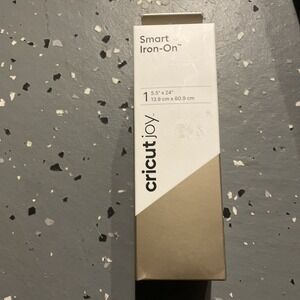 Cricut Joy Smart StrongBond Iron-On HTV Roll 5.5 x 24" Gold Matte New